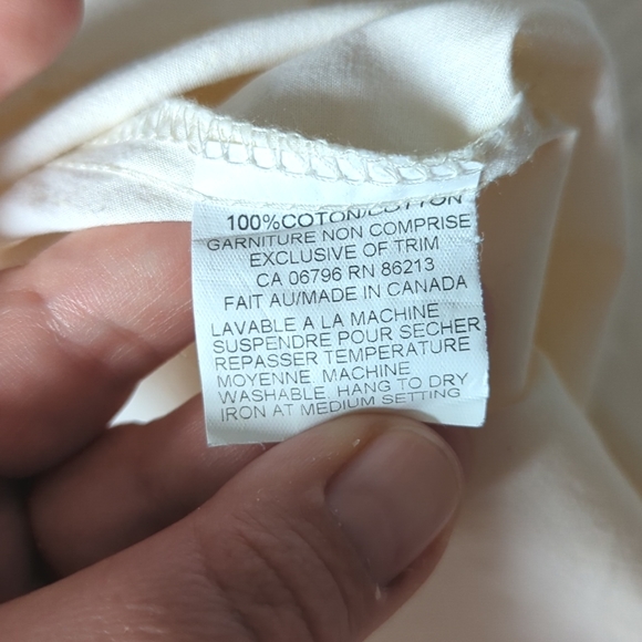 Womens Buttoned Blouse with Subtle Floral Pattern & French Cuffs sz Large - Picture 7 of 8